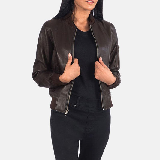 What-to-wear-with-bomber-leather-jacket 