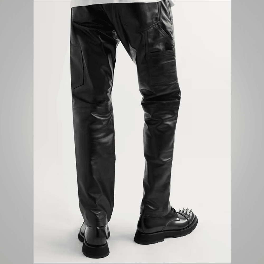 How-to-wear-black-leather-pants-2024 