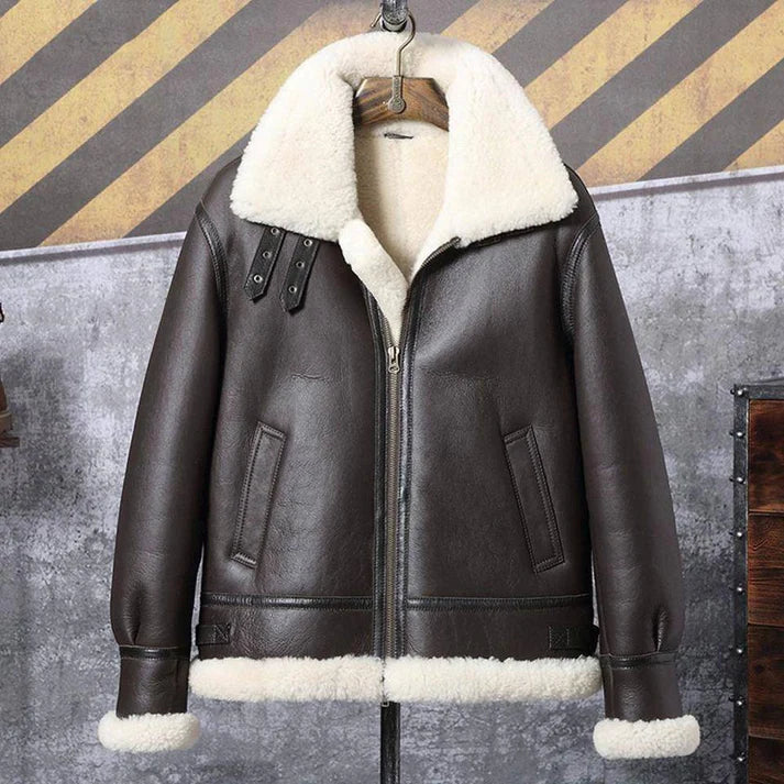 The Best Shearling Leather Jacket Outfits