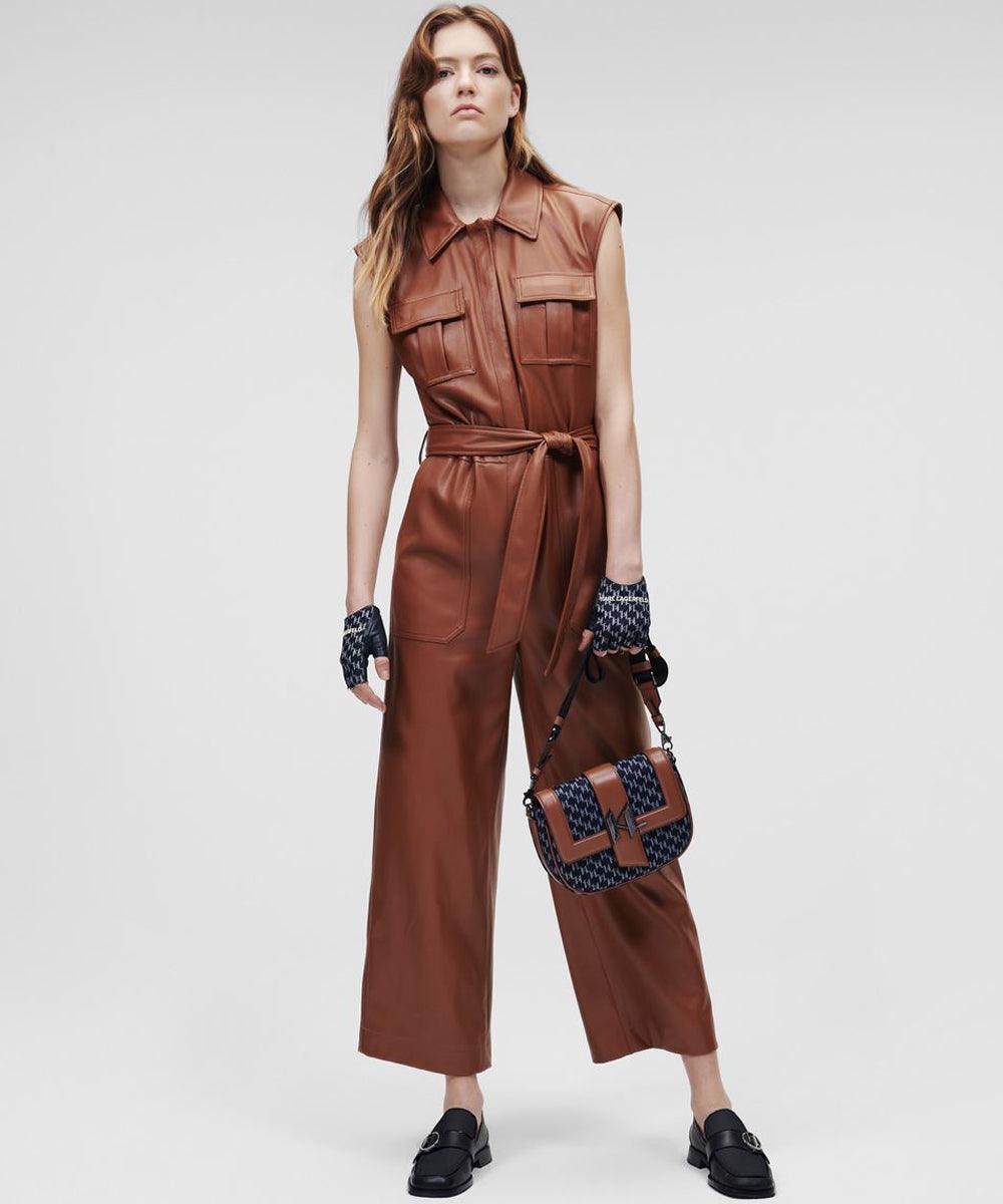 Chic and Versatile: Pairing Women's Leather Jumpsuits with Accessories