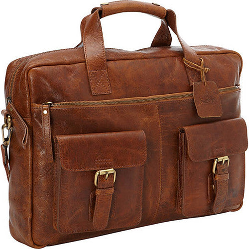 Rugged Briefcase - Leather Loom