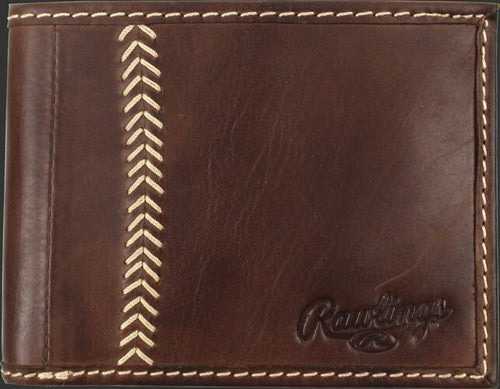 Baseball Stitch Bi-fold - Leather Loom