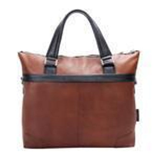 Eastward Leather Laptop Briefcase - Leather Loom