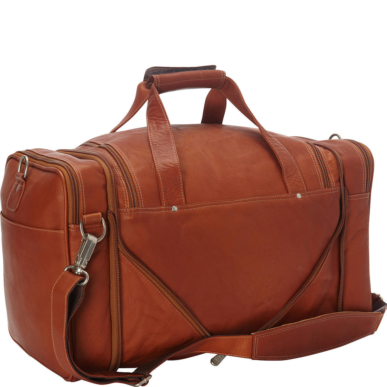 Collapsible Duffel to Carry-All - Leather Loom