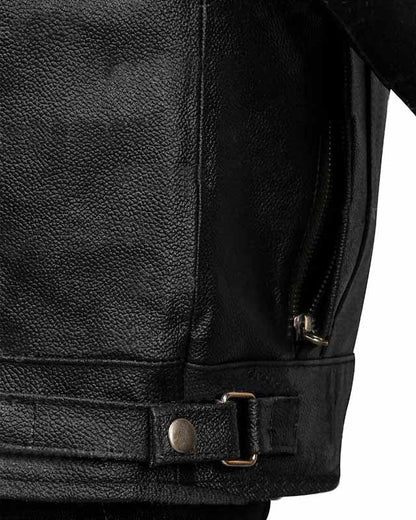 Harley Davidson Black Leather Jacket - Leather Loom