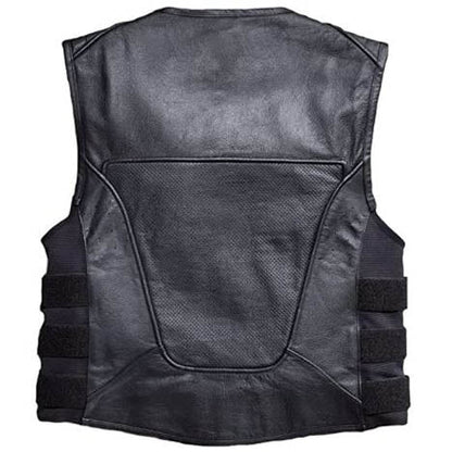 Harley Davidson Swat II Leather Vest - Leather Loom