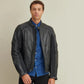 Men's Padded Riding Jacket - Leather Loom