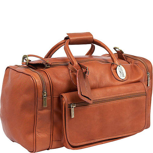 Classic Leather Sports Duffel - Leather Loom