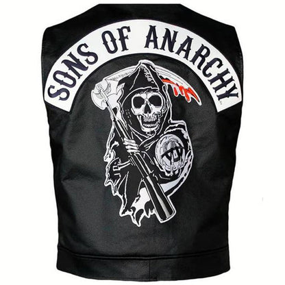 Sons Of Anarchy Vest - Leather Loom