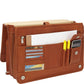 Two-Section Expandable Laptop Portfolio - Leather Loom
