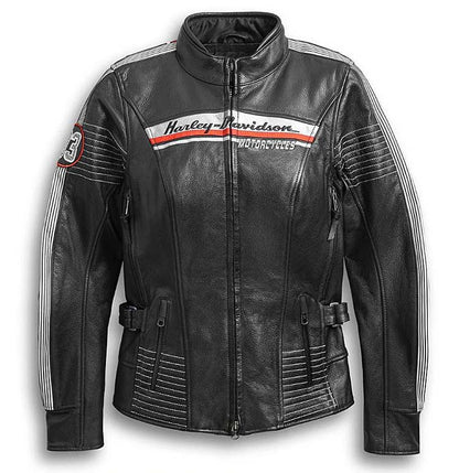 Women Harley Davidson Leather Jacket - Leather Loom