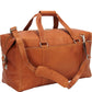 Extra Large Zip-Pocket Duffel - Leather Loom