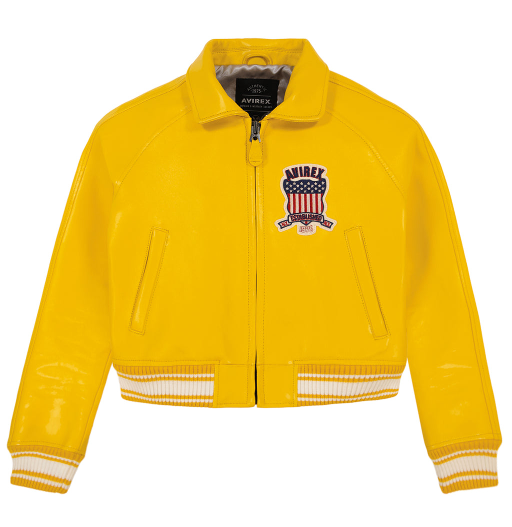 Yellow Avirex Jacket