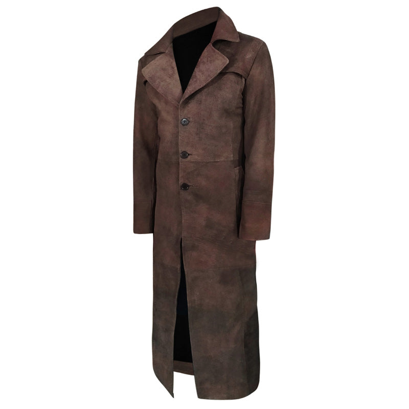 Leather Duster Coat For Men - Leather Loom