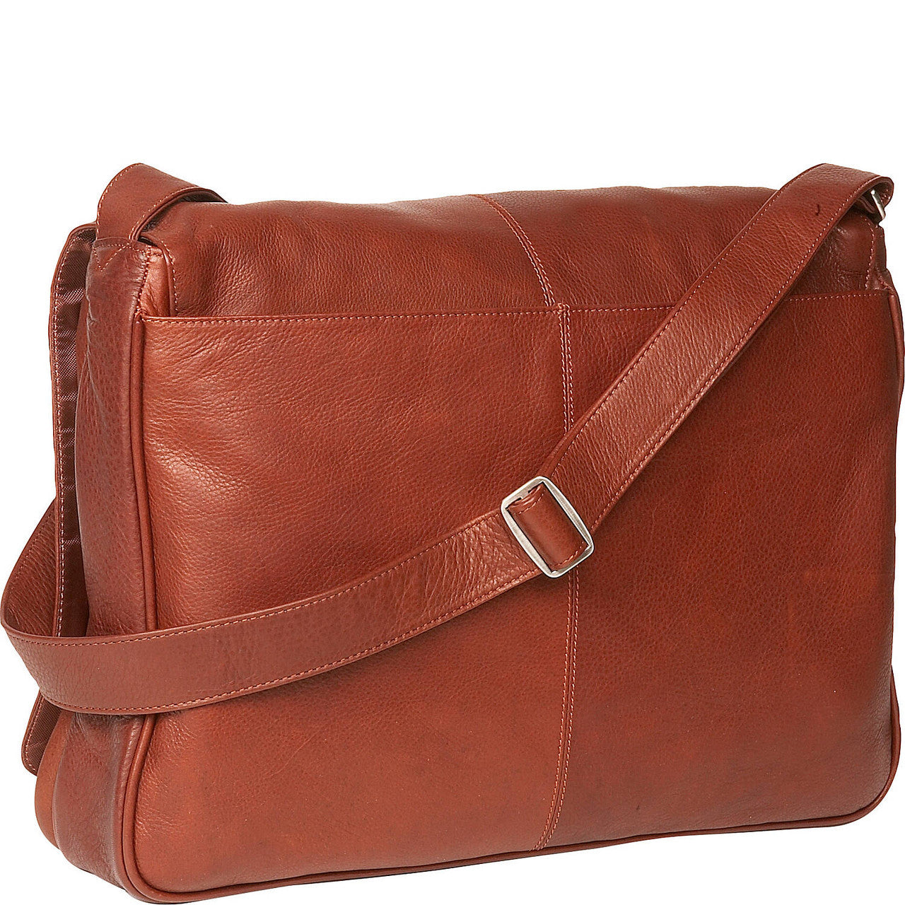 Cashmere Messenger Bag - Leather Loom