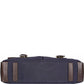 Bedouin Medium Canvas and Leather Briefcase - Leather Loom