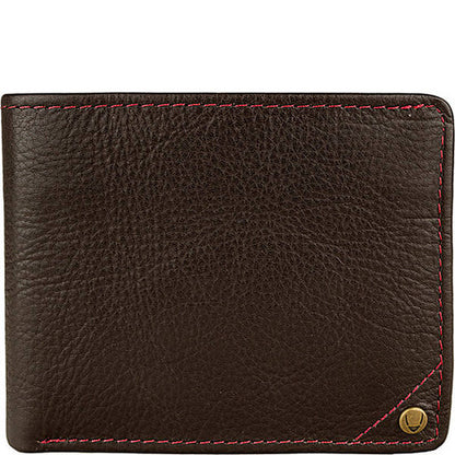 Angle Stitch RFID Blocking Slim Bifold Leather Wallet - Leather Loom