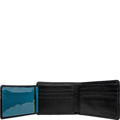 Angle Stitch RFID Blocking Multi-Compartment Leather Wallet - Leather Loom