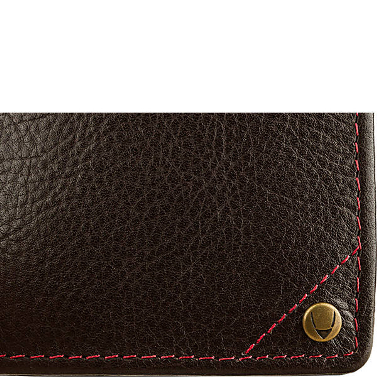 Angle Stitch RFID Blocking Slim Bifold Leather Wallet - Leather Loom