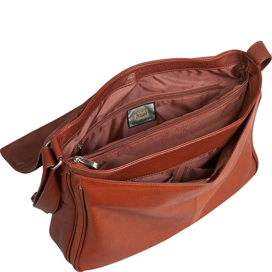 Cashmere Messenger Bag - Leather Loom