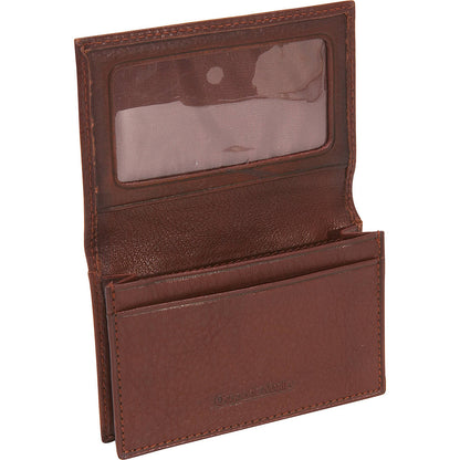 Cashmere Gusset Card Case - Leather Loom