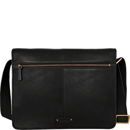 Aiden Leather Business Laptop Messenger - Leather Loom