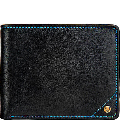 Angle Stitch RFID Blocking Multi-Compartment Leather Wallet - Leather Loom