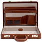 Lawson Leather Attache Case - Leather Loom