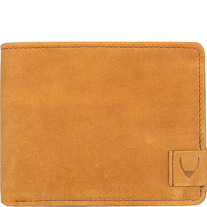 Camel RFID Blocking Bifold Leather Wallet - Leather Loom