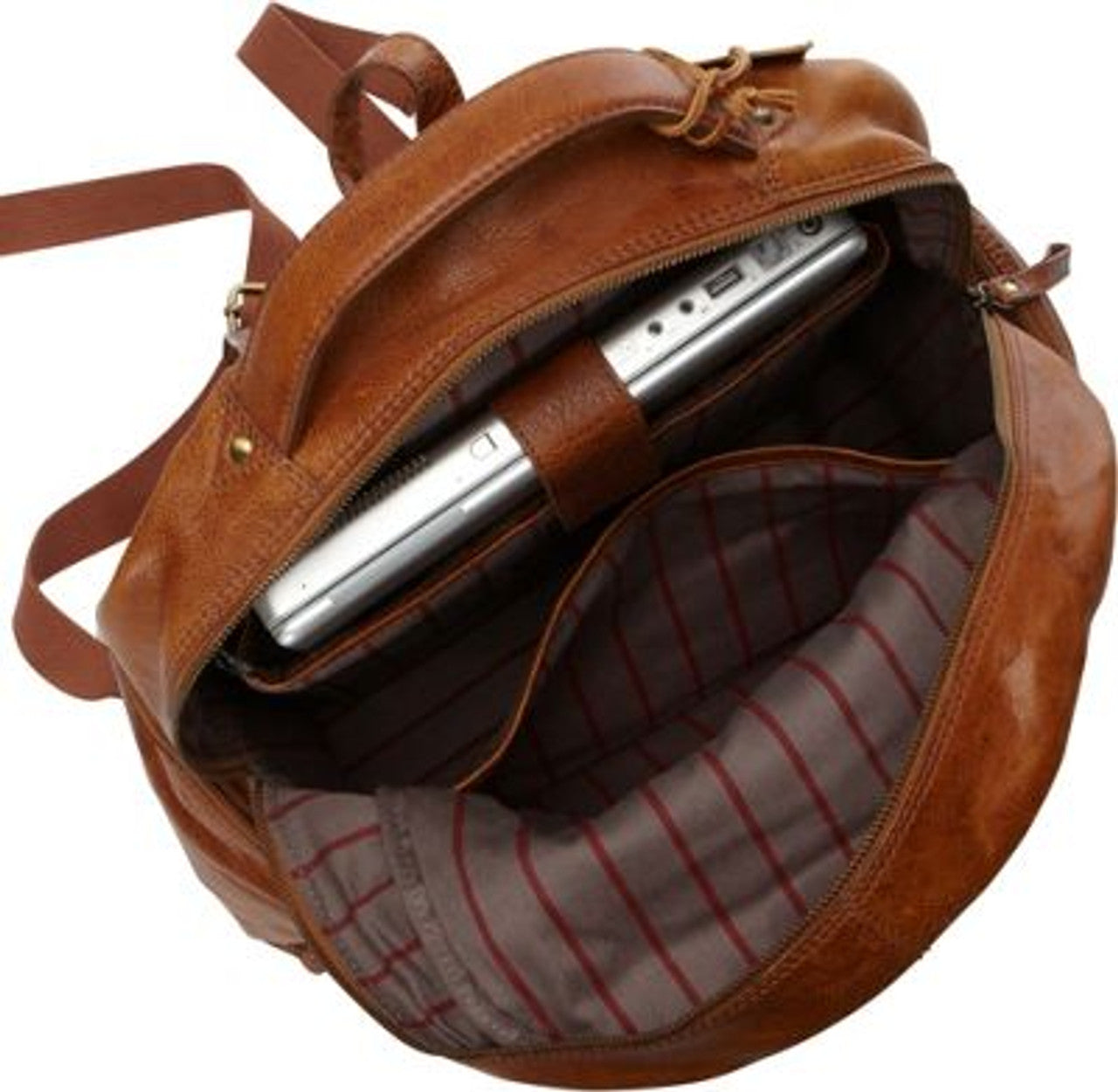 Rugged Backpack - Leather Loom