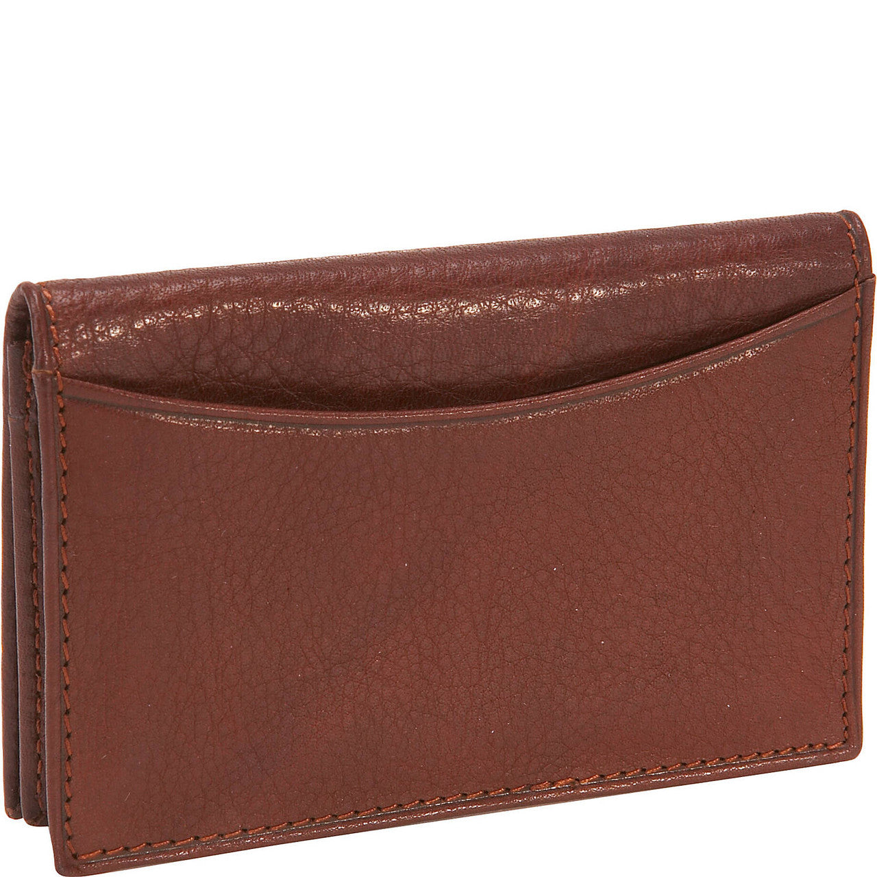 Cashmere Gusset Card Case - Leather Loom