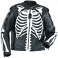 Bones Flat Track Motorcycle Leather Jacket For Men - Leather Loom