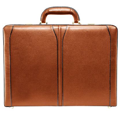 Turner Leather Expandable Attache Case - Leather Loom
