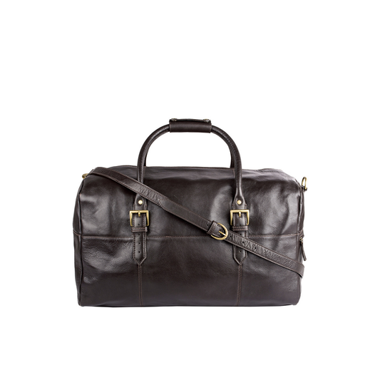 Charles Cabin Sized Leather Duffle - Leather Loom