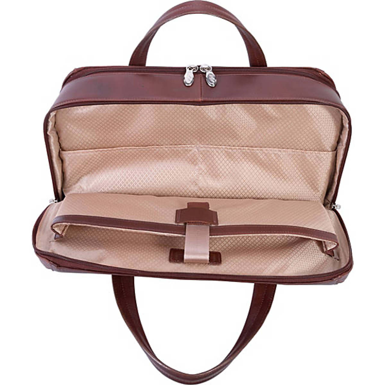 Harpswell Structured Briefcase - Leather Loom
