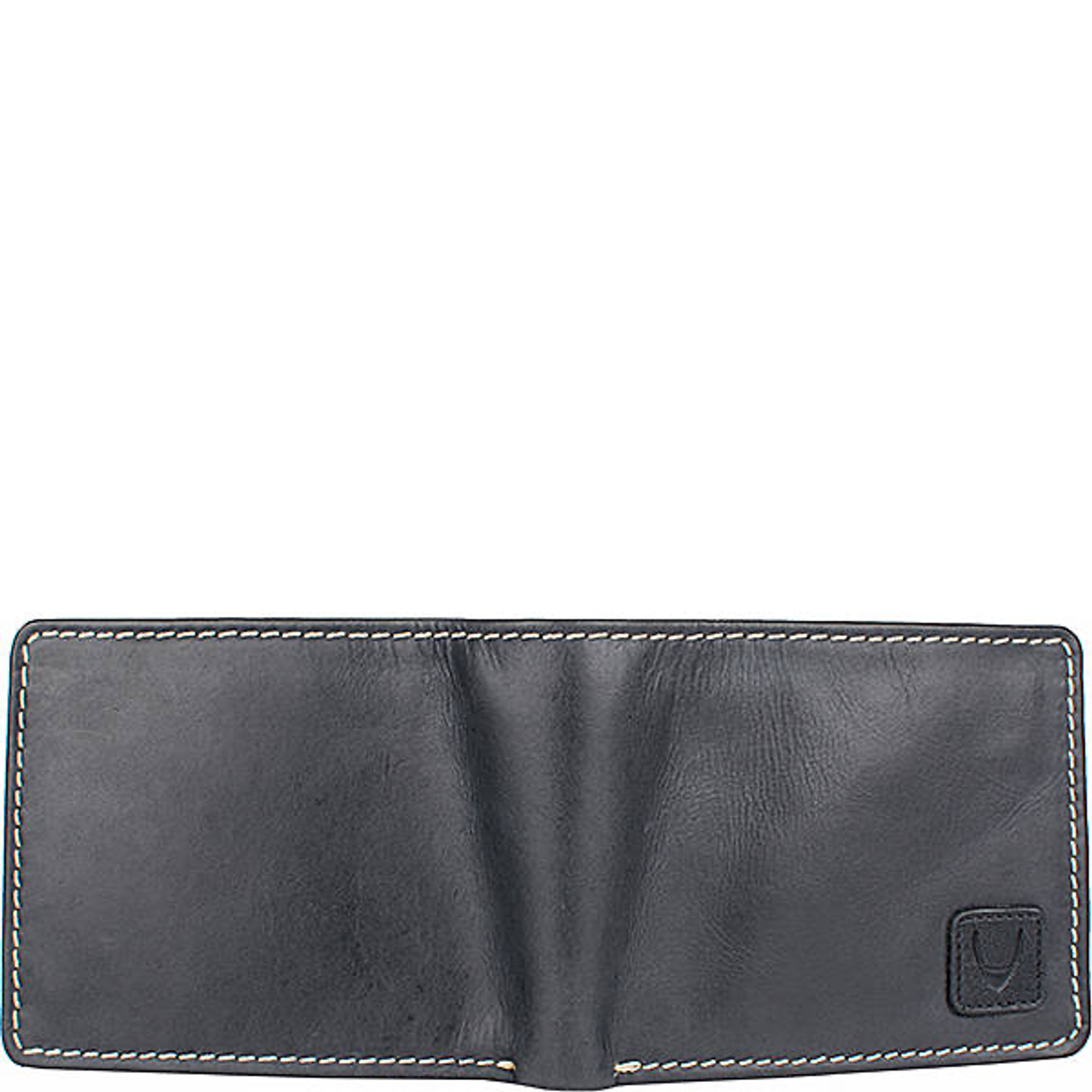 Camel Stitch RFID Blocking Trifold Leather Wallet - Leather Loom