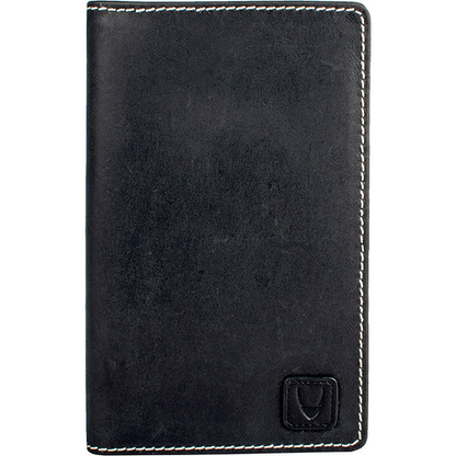 Camel Stitch RFID Blocking Passport Wallet - Leather Loom