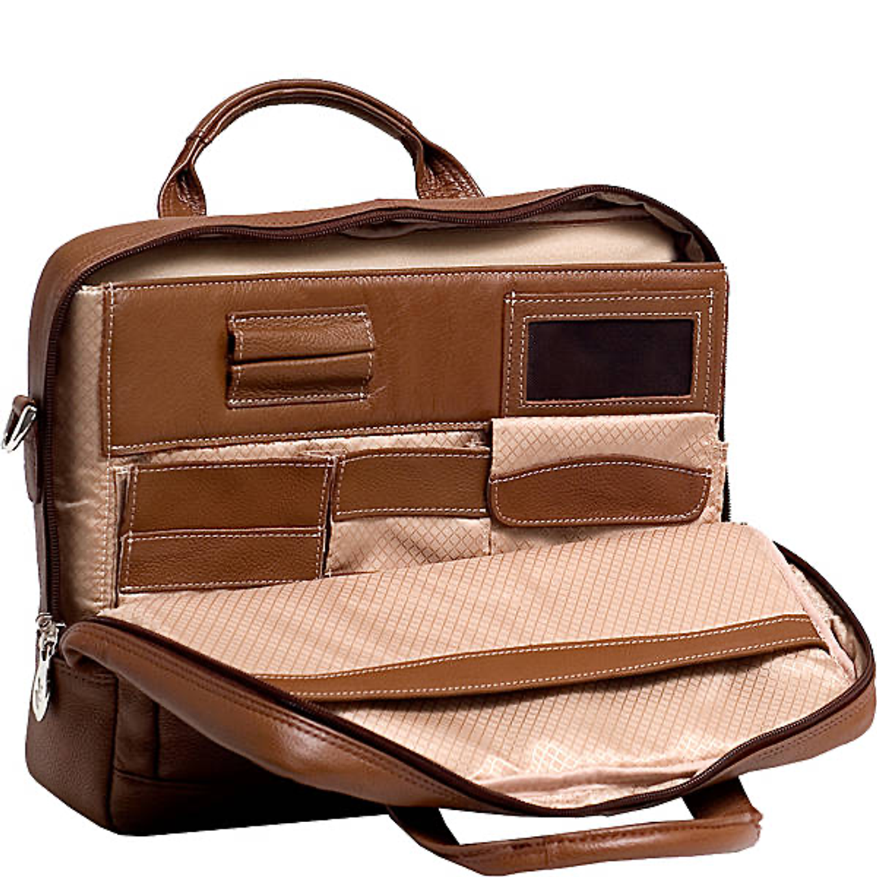 Montclare Leather 13.3" Tablet Brief - Leather Loom