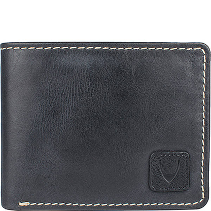 Camel Stitch RFID Blocking Trifold Leather Wallet - Leather Loom