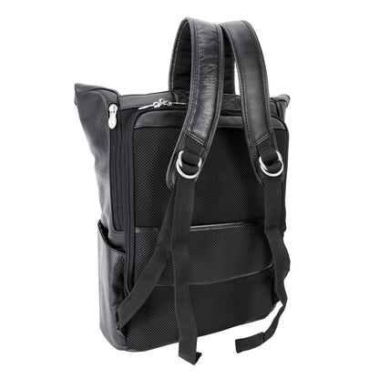 Kennedy Leather Dual Access Laptop Backpack - Leather Loom