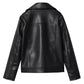 Kids Black Leather Jacket - Leather Loom