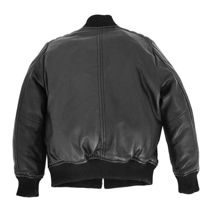 Leather Bomber Jacket Kids - Leather Loom