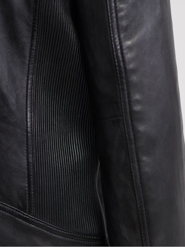 City Racer Leather Biker Jacket For Men - Leather Loom