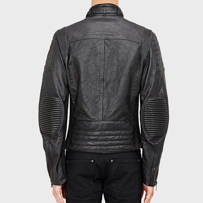 Men's Motorcycle Summer Leather Jacket - Leather Loom