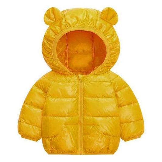 Yellow Puffer Jacket - Leather Loom