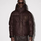 Men Brown Parka & Puffer Jacket - Leather Loom