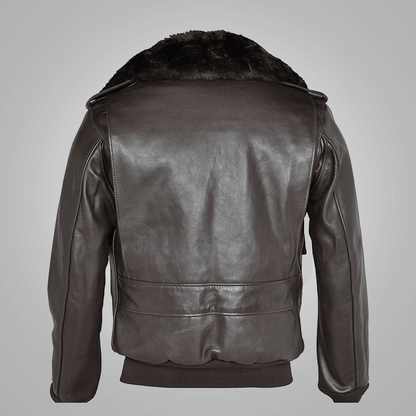 Brown RAF A2 Cowhide Flight Jacket