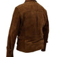ALLIED BRAD PITT BROWN SUEDE LEATHER JACKET - Leather Loom