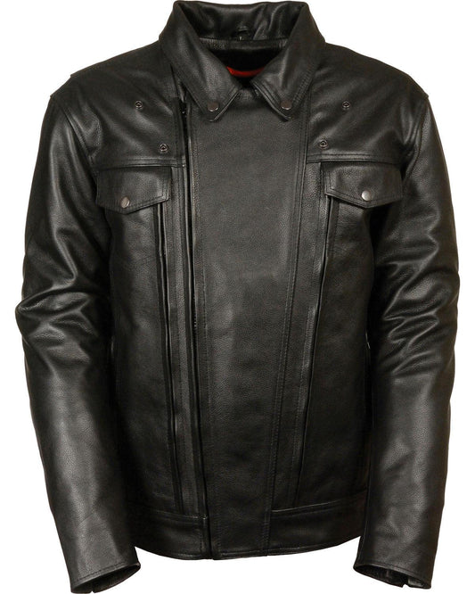 Men's Utility Vented Cruiser Jacket - Tall 5X - Leather Loom