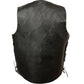 SIDE LACE LIVE TO RIDE VEST - Leather Loom